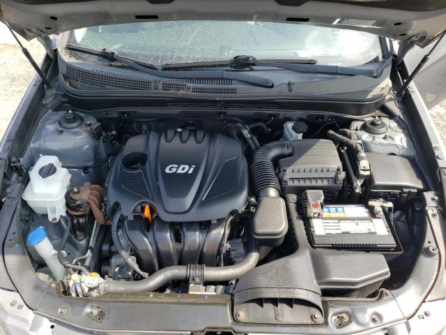 VIN: 5NPEC4AC0EH888675 Auction: COPART Lot: 49280443 Location: PA - CHAMBERSBURG 5NPEC4AC0EH888675 HYUNDAI SONATA 2014 SILVER Photo 11