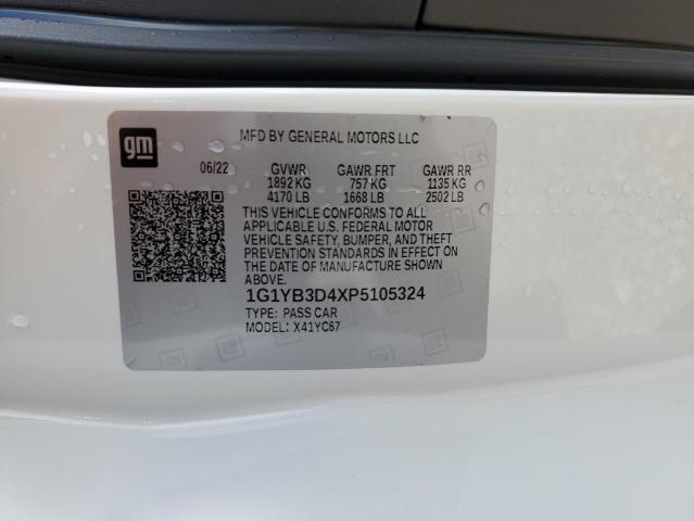 2023 CHEVROLET CORVETTE S - 1G1YB3D4XP5105324