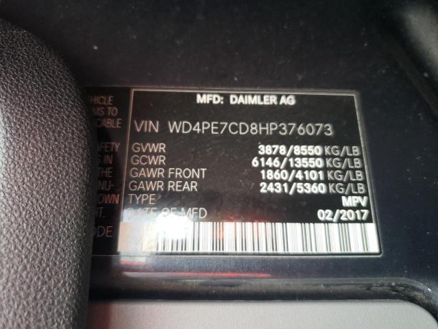 WD4PE7CD8HP376073 Mercedes-Benz Sprinter 2500