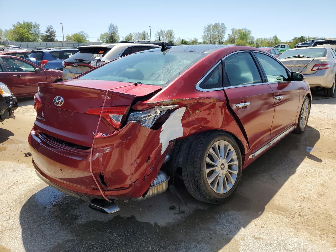 2015 Hyundai Sonata Sport vin: 5NPE34AF1FH065233