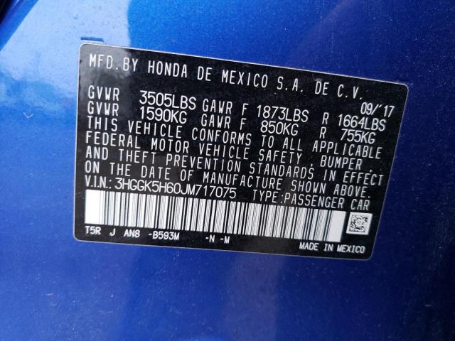 2018 HONDA FIT SPORT - 3HGGK5H60JM717075