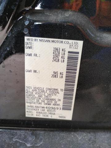 1N4BL4BV7NN409693 Nissan ALTIMA S
