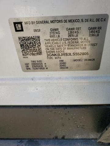 2020 CHEVROLET BLAZER 3LT - 3GNKBJRS3LS552805