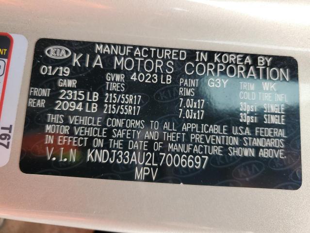 2020 KIA SOUL EX - KNDJ33AU2L7006697