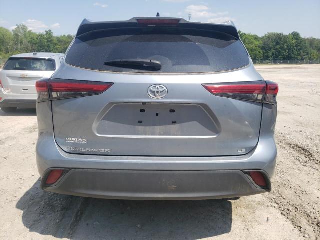 VIN 5TDZZRAH6NS137888 2022 Toyota Highlander, L no.6