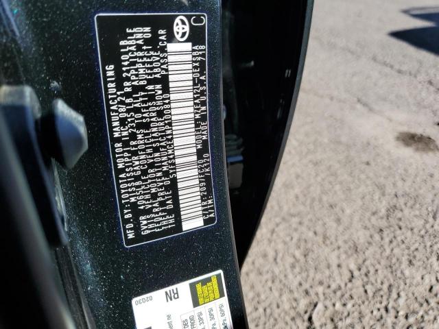 5YFS4MCE4NP100840 Toyota COROLLA SE