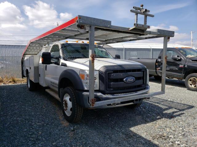 Salvage cars for sale from Copart Elmsdale, NS: 2015 Ford F550 Super Duty
