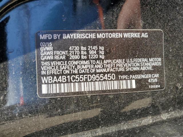 WBA4B1C55FD955450 BMW 435 I Gran Coupe