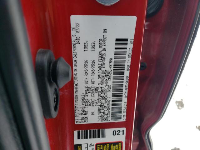 2022 TOYOTA TACOMA DOU - 3TMCZ5AN5NM518717
