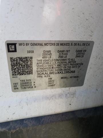 3GKALWEUXKL195268 GMC Terrain Slt