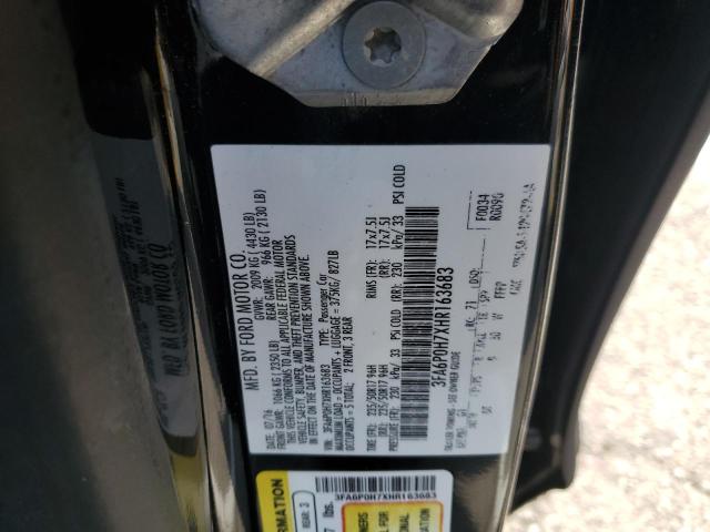 3FA6P0H7XHR163683 Ford FUSION SE