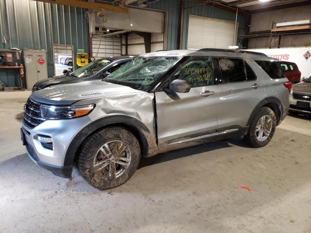 Salvage cars for sale from Copart Eldridge, IA: 2020 Ford Explorer XLT
