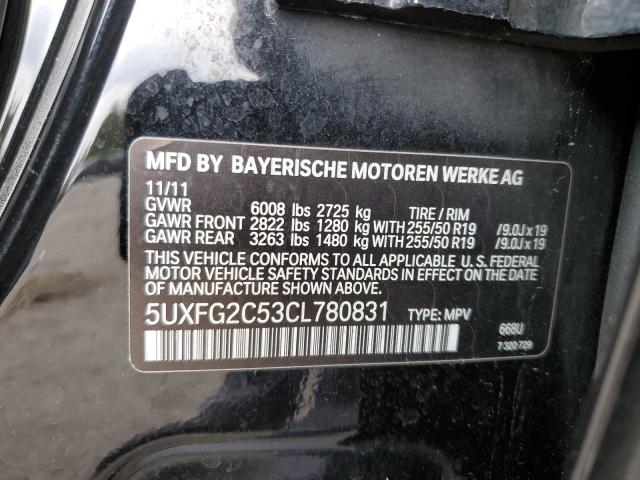 5UXFG2C53CL780831 2012 BMW X6, photo no. 13