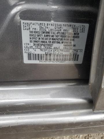 3N1AB7AP4GY295027 Nissan SENTRA S