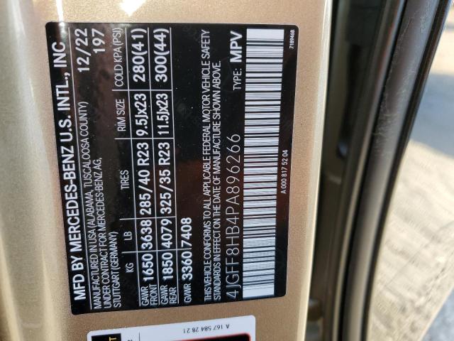 2023 MERCEDES-BENZ GLS MERCED 4JGFF8HB4PA896266