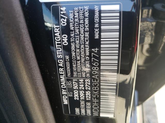 WDDHF5KB3EA986774 Mercedes-Benz E 350