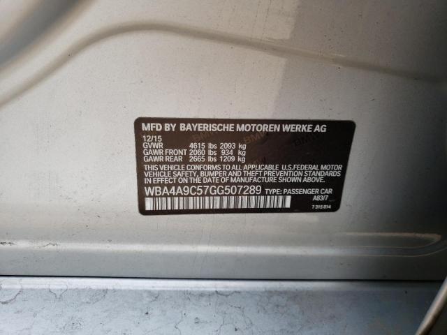 WBA4A9C57GG507289 BMW 428 I Gran Coupe Sulev