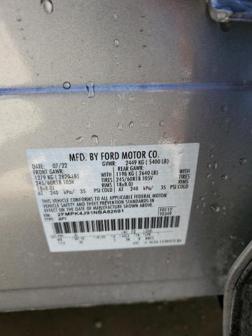 2FMPK4J91NBA82691 Ford EDGE SEL