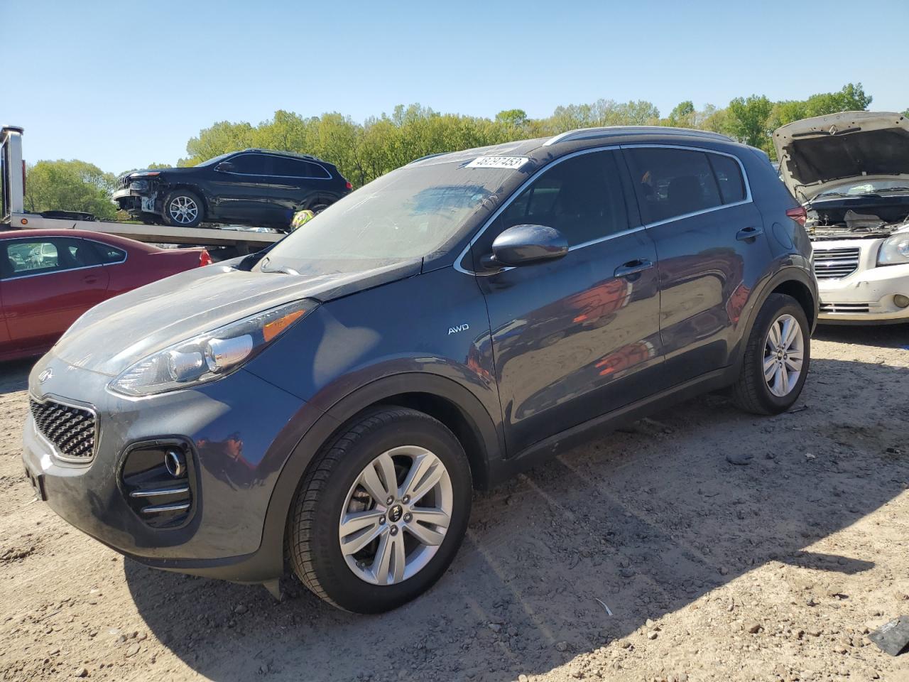 2019 Kia Sportage Lx vin: KNDPMCAC9K7577228