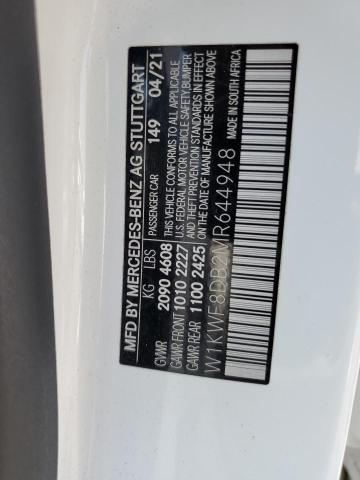 W1KWF8DB2MR644948 Mercedes-Benz C 300