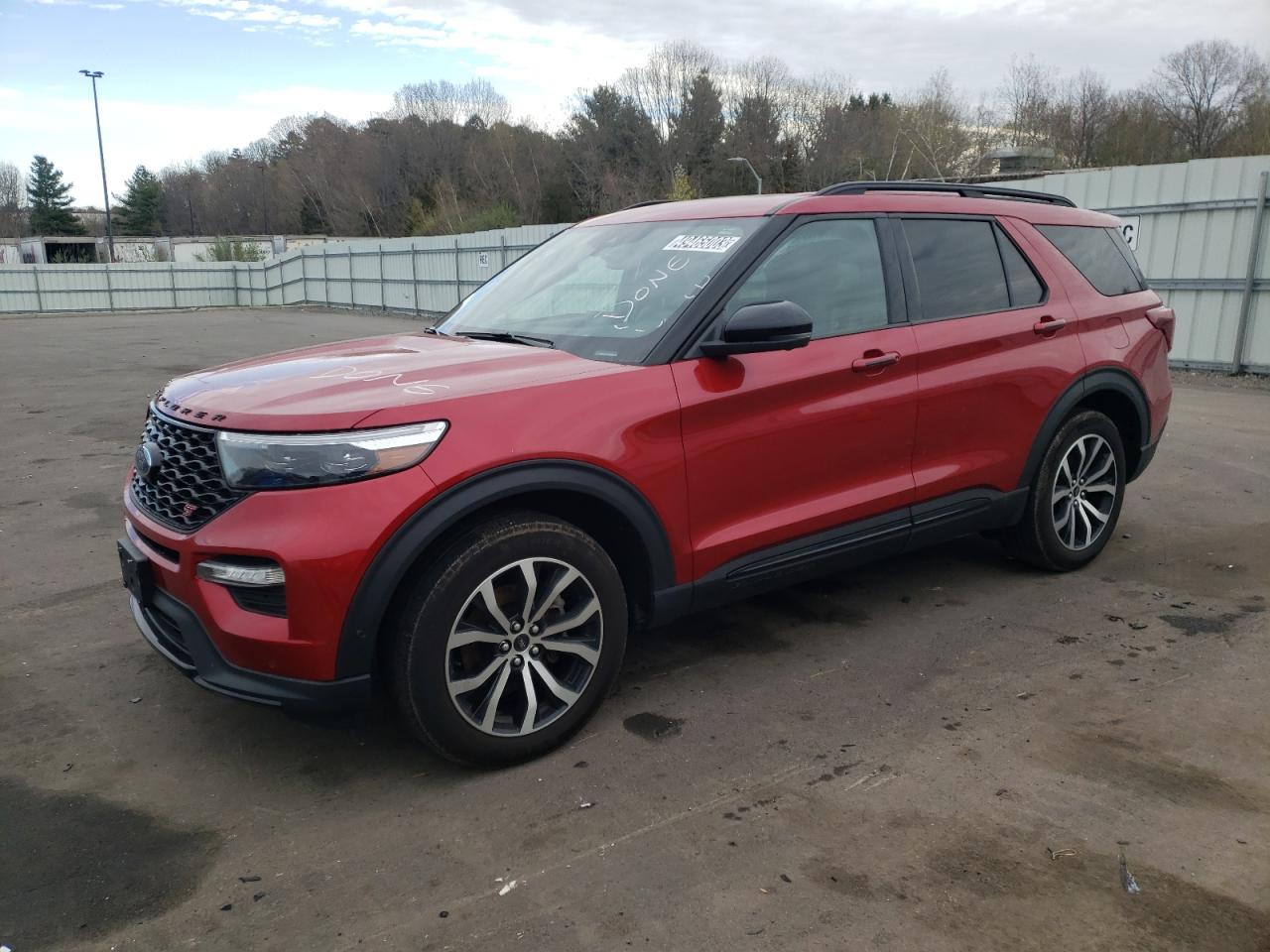 2021 Ford Explorer St vin: 1FM5K8GC4MGB56386