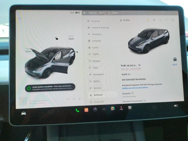 7SAYGDEF7NF405559 Tesla Model Y