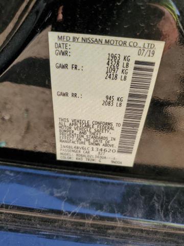 1N4BL4BV6LC134620 Nissan ALTIMA S