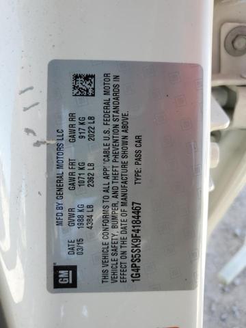 1G4PS5SK9F4184467 Buick Verano