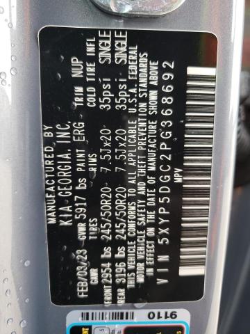 5XYP5DGC2PG368692 KIA Telluride Sx