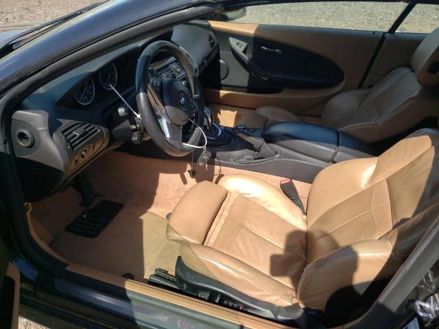 VIN: WBAEB53578CX61300 Auction: COPART Lot: 47697533 Location: NY - NEWBURGH WBAEB53578CX61300 BMW 6 SERIES 2008 BLACK Photo 7