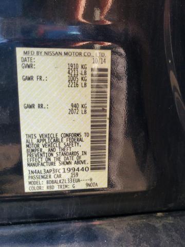 1N4AL3AP3FC199440 Nissan ALTIMA 2.5