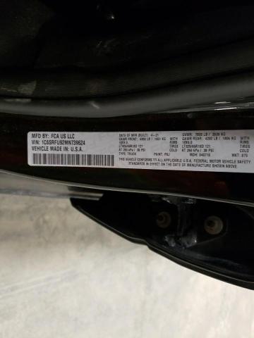 2021 RAM 1500 TRX - 1C6SRFU92MN739624