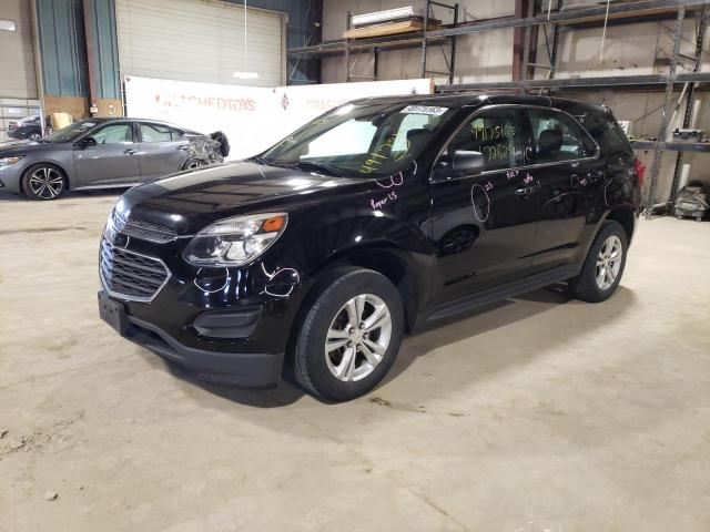 Salvage cars for sale from Copart Eldridge, IA: 2017 Chevrolet Equinox LS