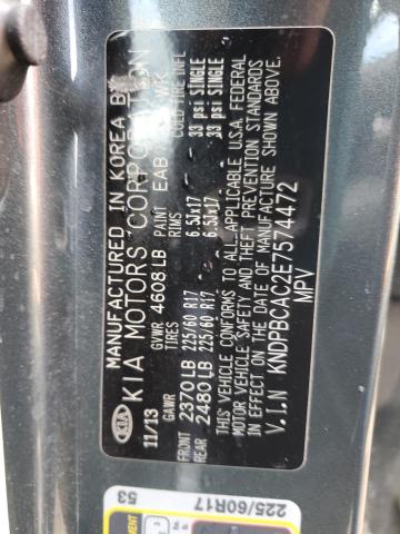 KNDPBCAC2E7574472 KIA Sportage Lx