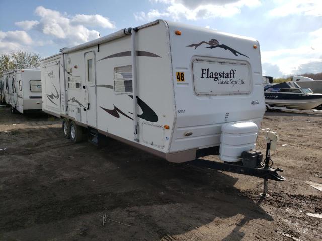 Flagstaff Travel Trailer salvage cars for sale: 2007 Flagstaff Travel Trailer