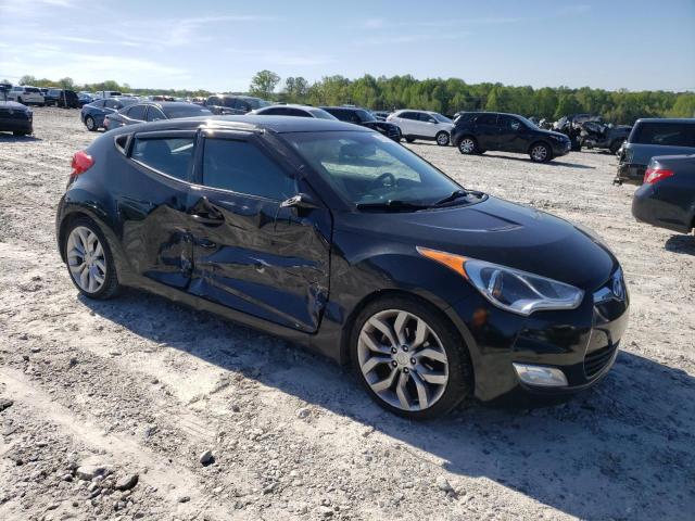 VIN: KMHTC6AD0CU072737 Auction: COPART Lot: 47901383 Location: GA - ATLANTA EAST KMHTC6AD0CU072737 HYUNDAI VELOSTER 2012 BLACK Photo 4