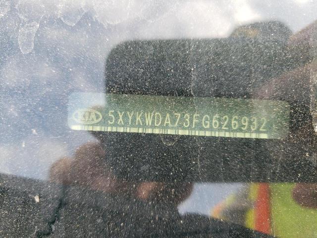 5XYKWDA73FG626932 KIA SORENTO SX
