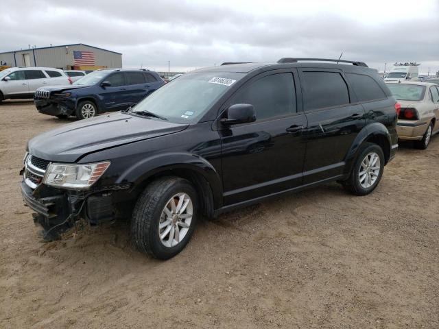 Salvage cars for sale from Copart Amarillo, TX: 2016 Dodge Journey SXT