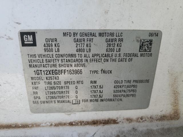 2015 GMC SIERRA 1GT12XEG8FF163966