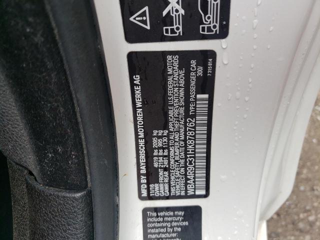 2017 BMW 430XI - WBA4R9C31HK878762