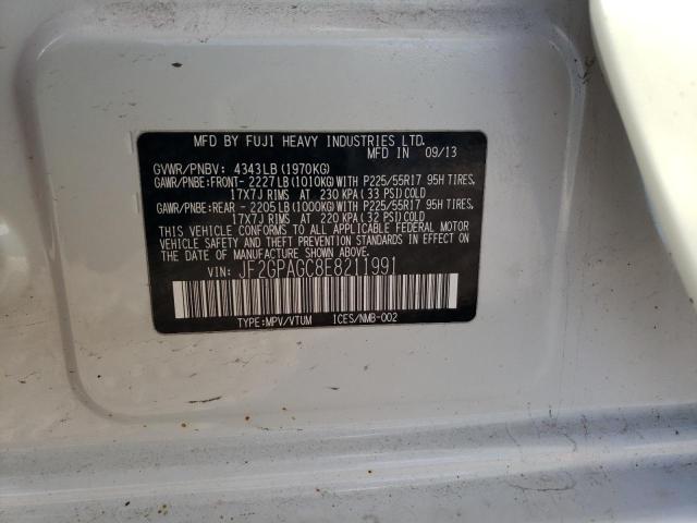JF2GPAGC8E8211991 Subaru Xv Crosstrek 2.0 Limited