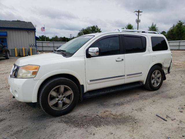 Salvage cars for sale from Copart Midway, FL: 2010 Nissan Armada Platinum