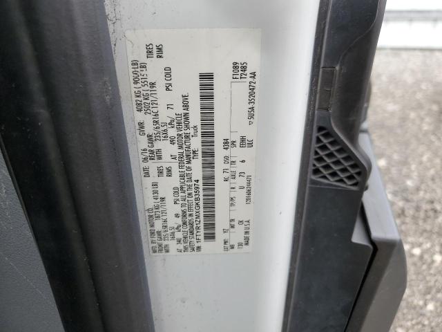 2016 FORD TRANSIT T- - 1FTYR1ZMXGKB35974