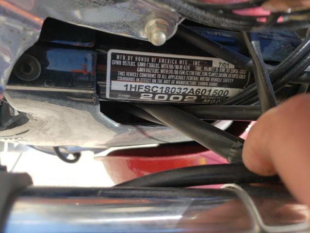 2002 HONDA VT1100 C - 1HFSC18032A601500