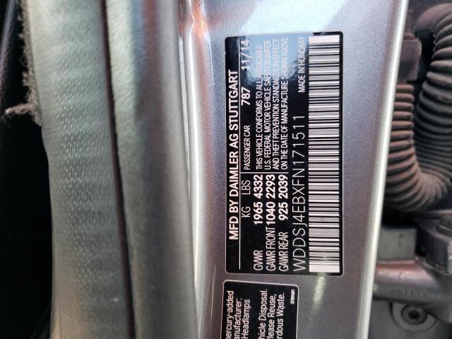 WDDSJ4EBXFN171511 Mercedes-Benz CLA 250