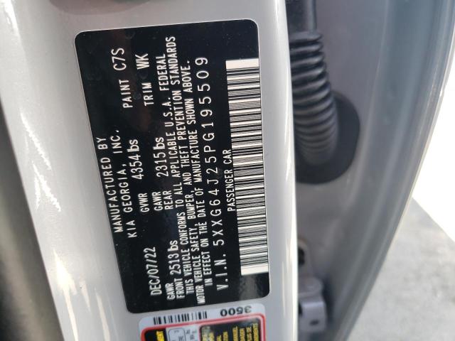 5XXG64J25PG195509 KIA K5 GT LINE