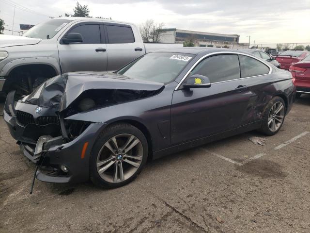 VIN: WBA3N9C53GK249284 Auction: COPART Lot: 48645673 Location: OH - DAYTON WBA3N9C53GK249284 BMW 4 SERIES 2016 GRAY Photo 1