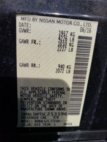 1N4AL3AP7GC253596 Nissan ALTIMA 2.5