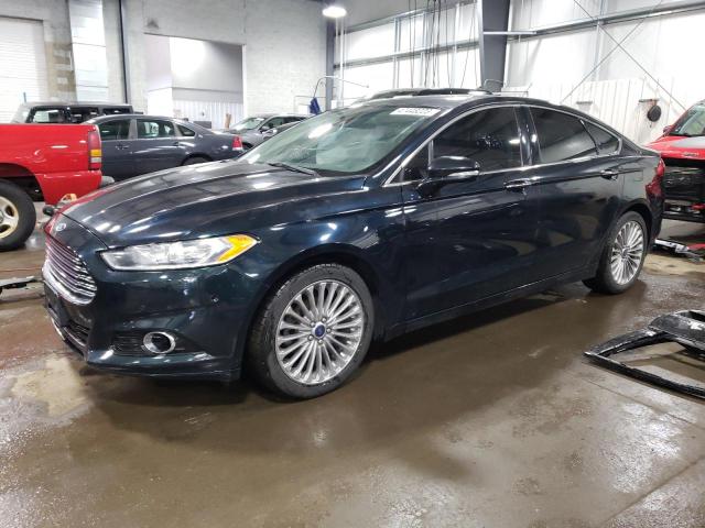Lot #2441047173 2014 FORD FUSION TIT salvage car