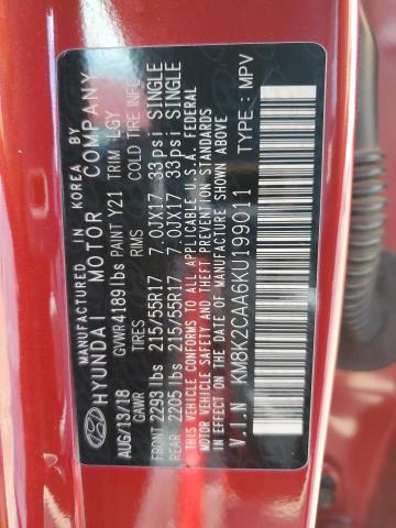 KM8K2CAA6KU199011 Hyundai Kona Sel